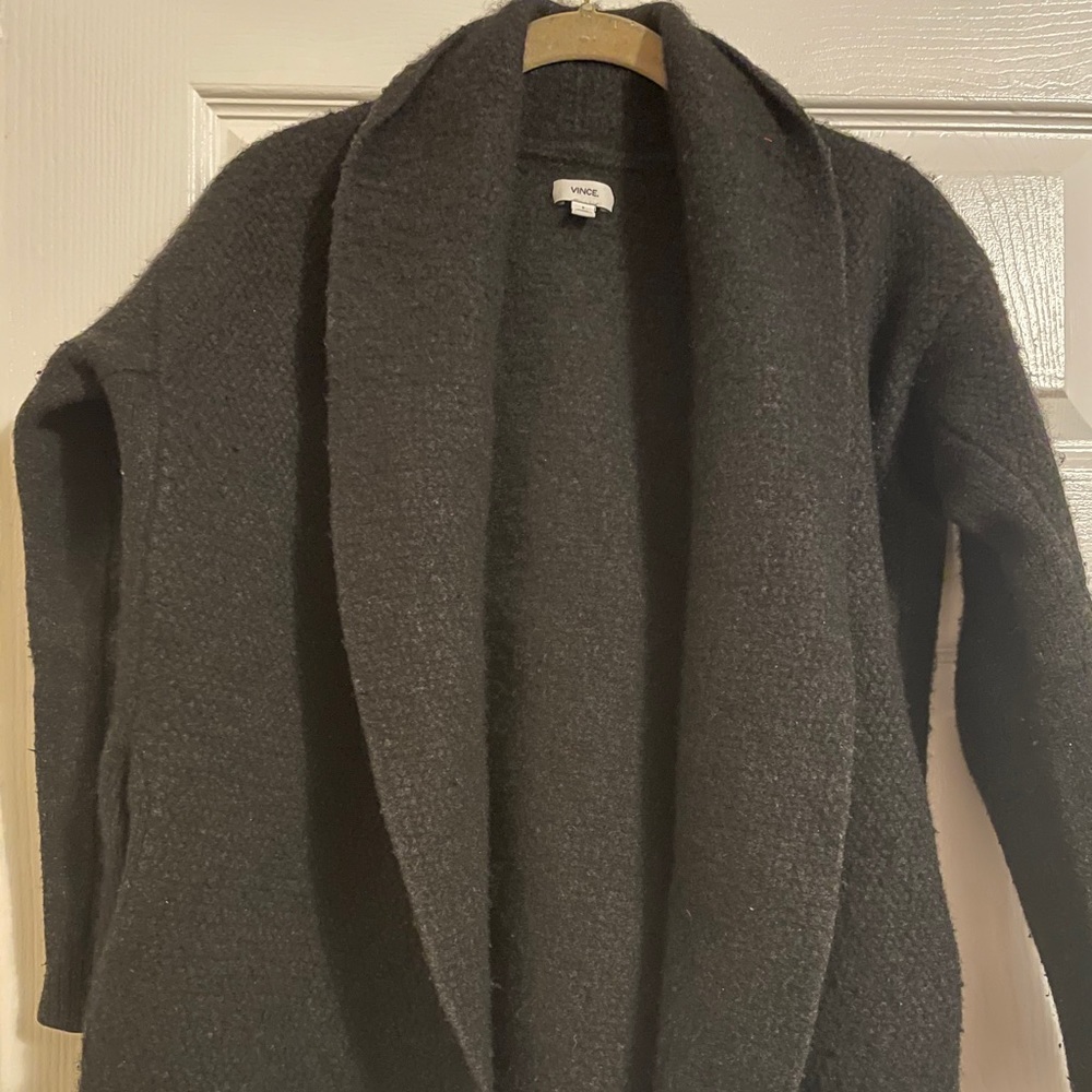 Fuzzy cardigan
